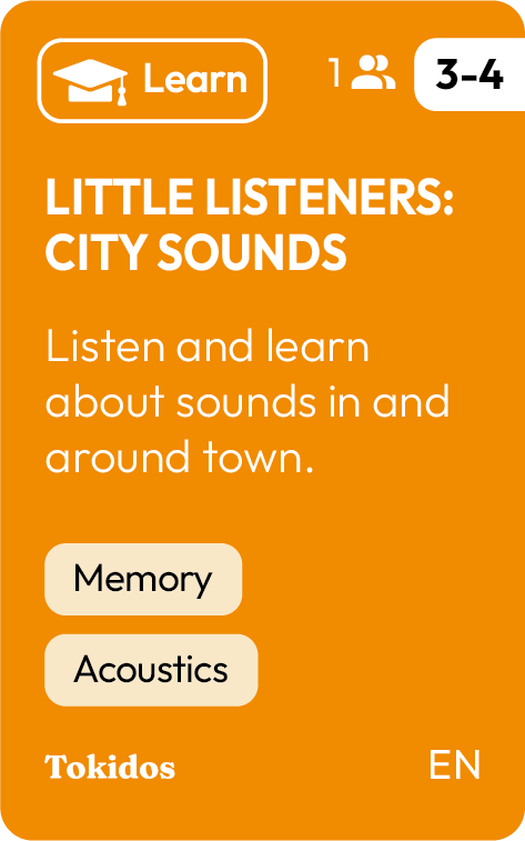 Little Listeners: City Sounds