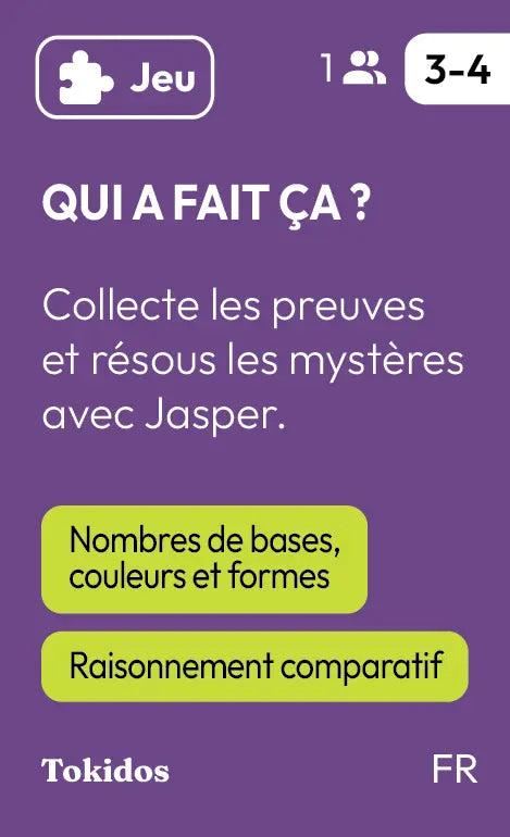 Qui a fait ca? Tokidos