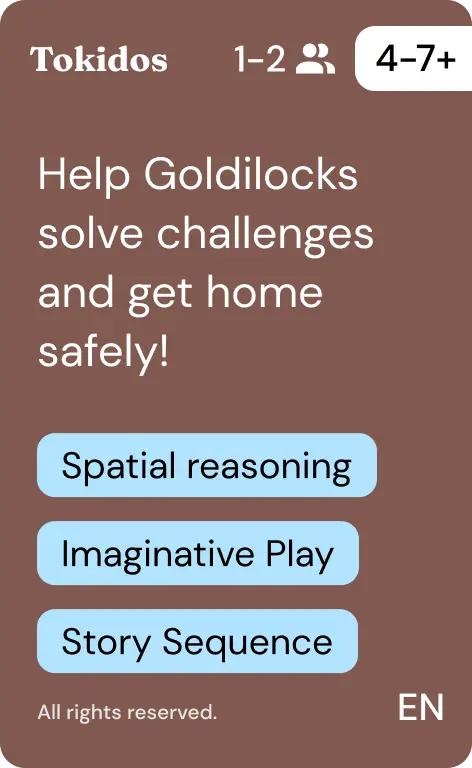 Goldilocks and the three bears - Tokidos