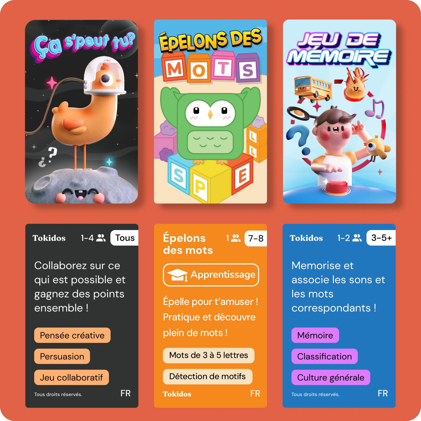 Pack : Découvre les langues en t’amusant Tokidos