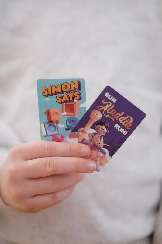 Run, Snap, Shake! Two New Screen-Free Games for Active Learning Tokidos