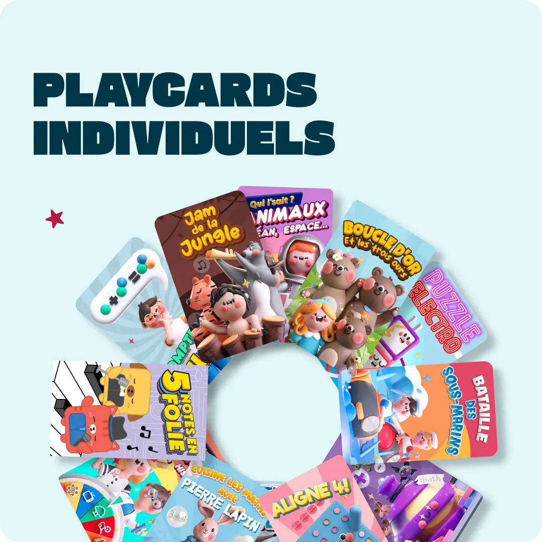 PlayCards-Individuelles Tokidos