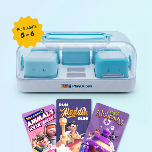 Ensemble Prêt pour l'école : les PlayCubes + 3 jeux (5-6 ans)