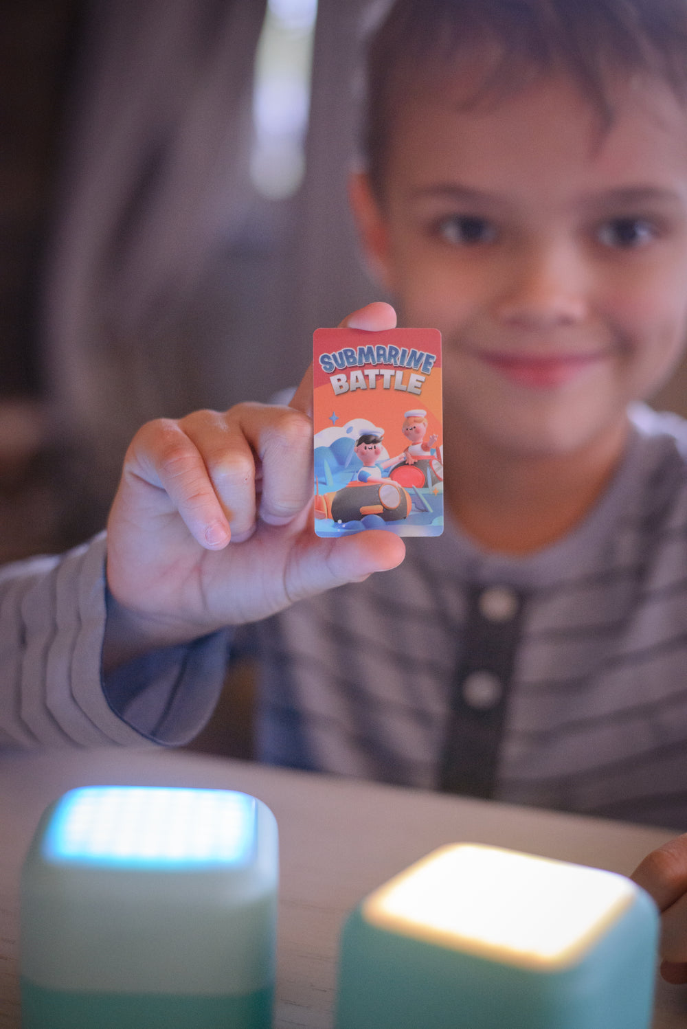 Kids playing with Tokidos PlayCubes