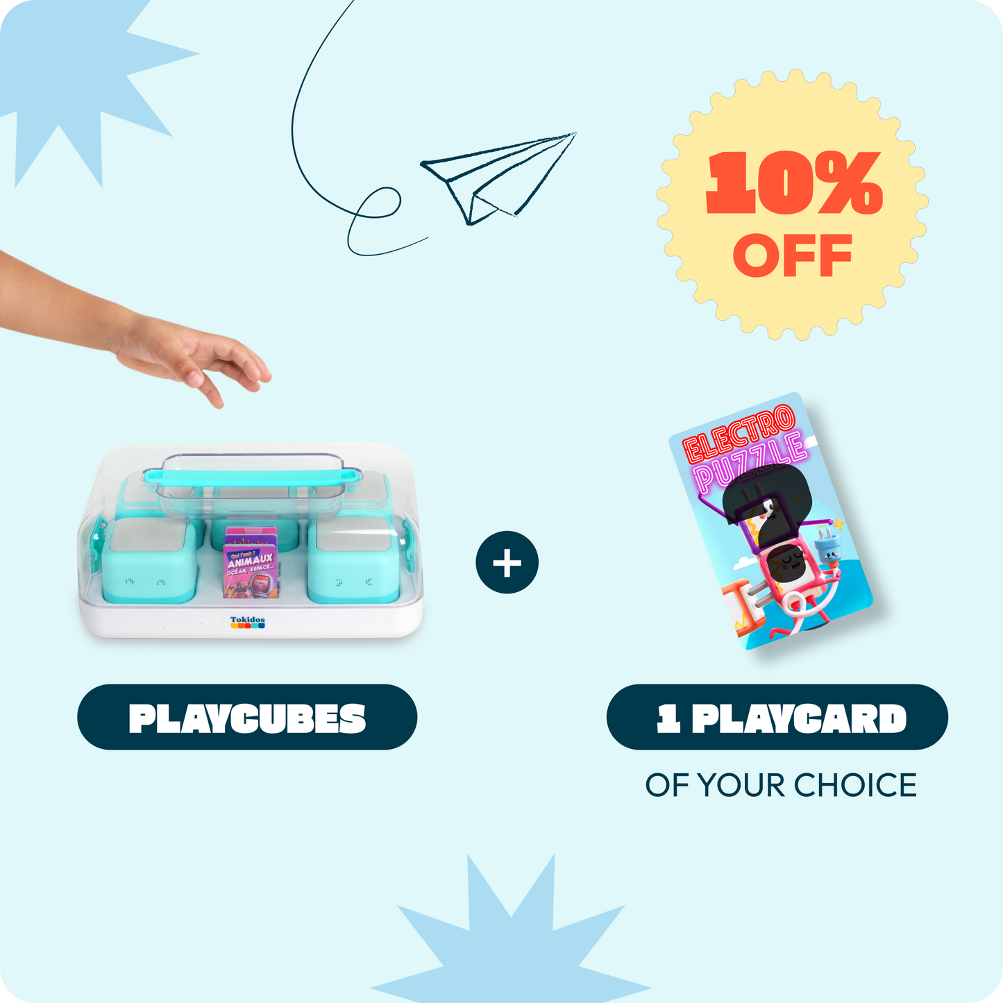 The PlayCubes + 1 PlayCard