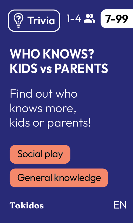 Who Knows? Kids vs. Parents - Image 2 - Tokidos
