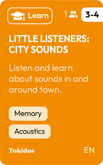 Little Listeners: City Sounds