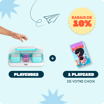Les PlayCubes + 1 PlayCard
