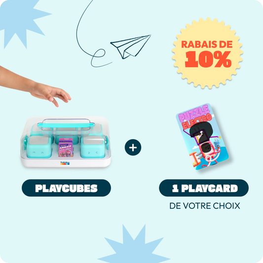 Les PlayCubes + 1 PlayCard  (USA) Tokidos