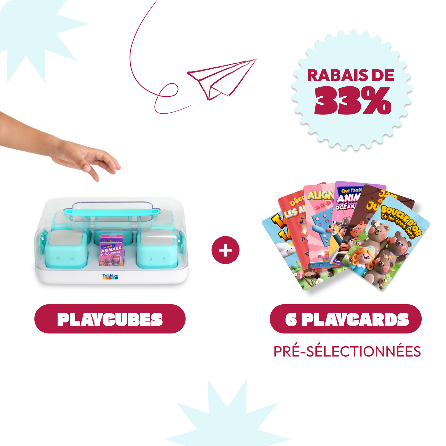 Les PlayCubes + 6 PlayCards