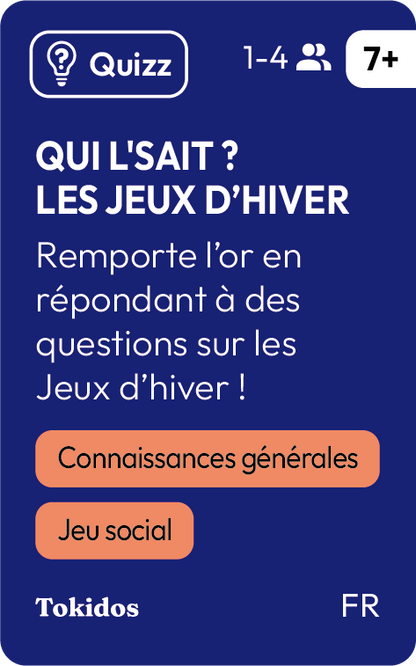 Qui l'sait ? Les jeux d’hiver