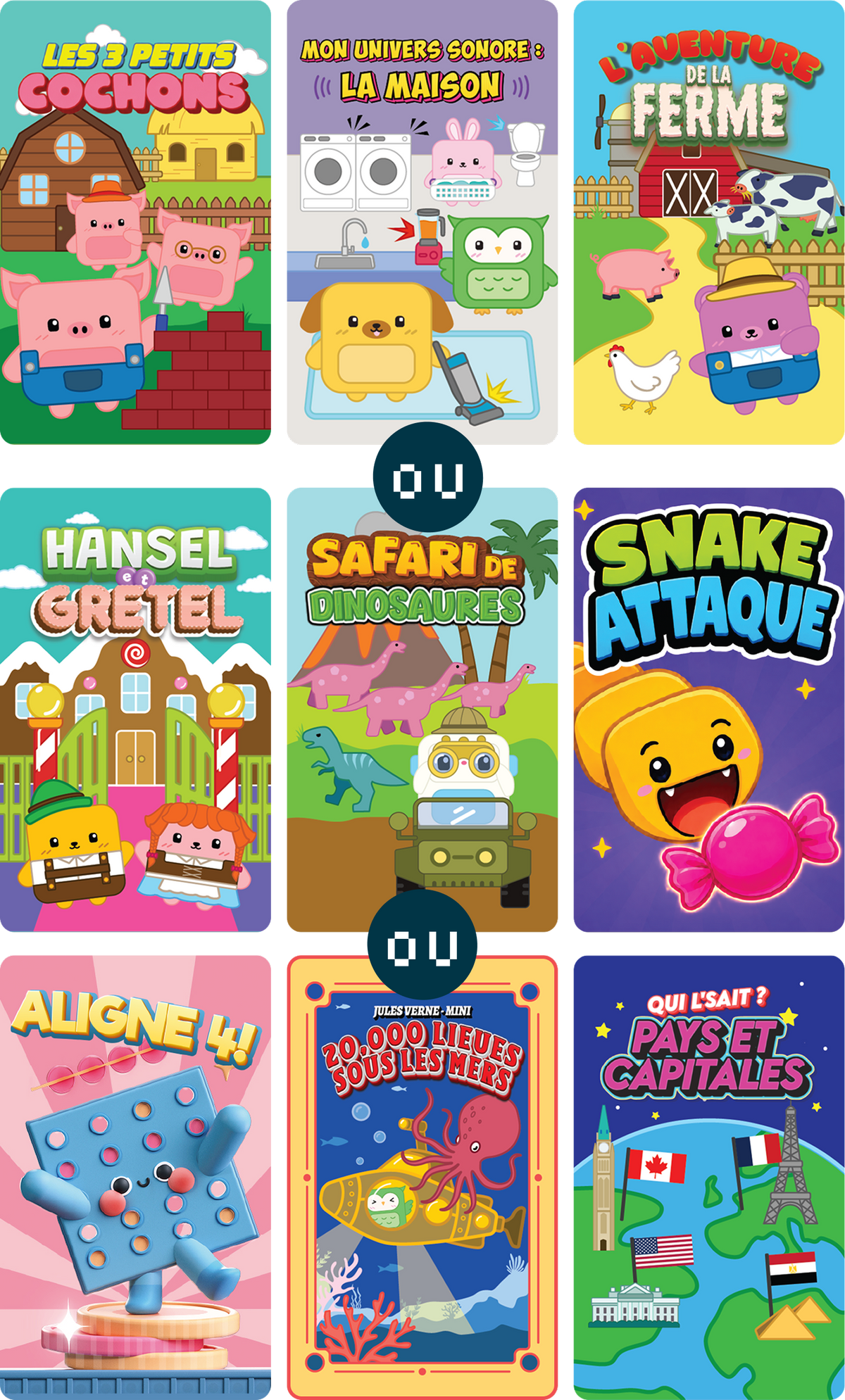 <strong>3 Jeux</strong>