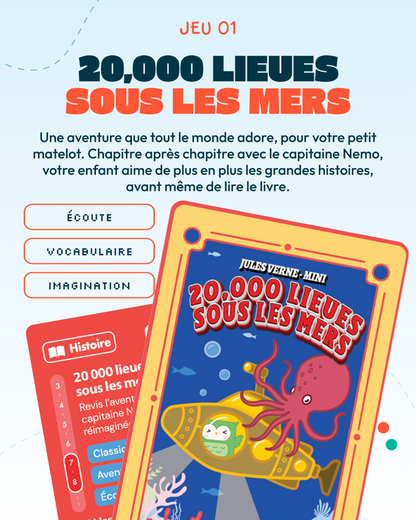 Kit TokiCube + 3 jeux + Carte créative (7-8 ans et +)