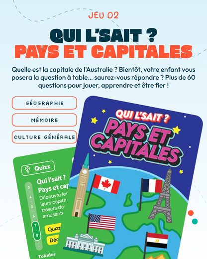 Kit TokiCube + 3 jeux + Carte créative (7-8 ans et +)