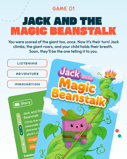 Kit TokiCube + 3 games + Creative Card (5-6 years and +)