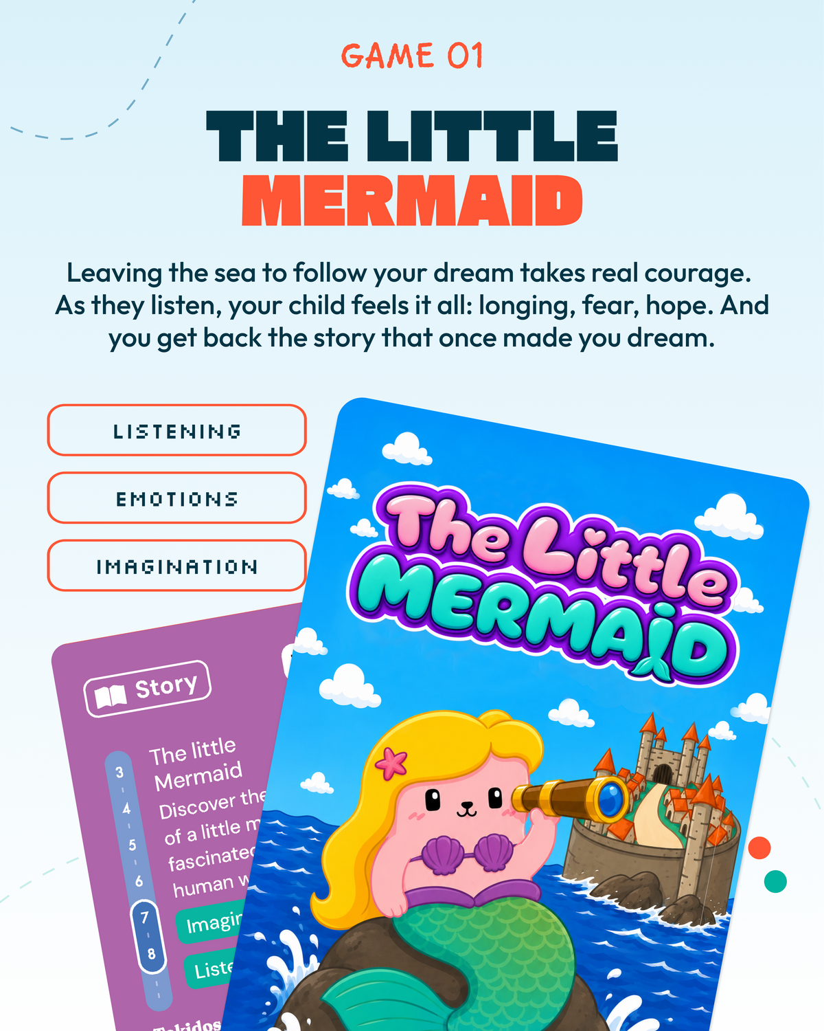 Kit TokiCube +  3 games + Creative Card (7-8 years and +)