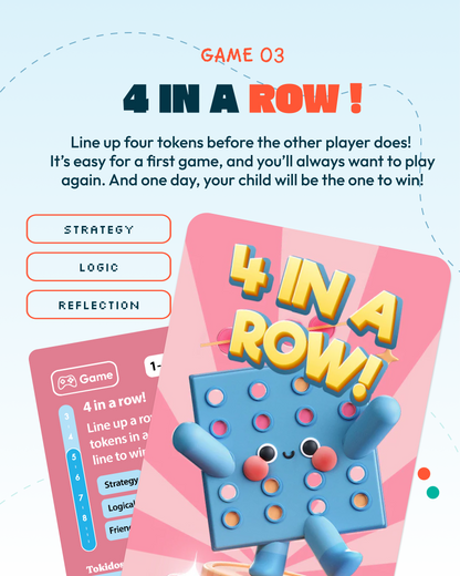 Kit TokiCube +  3 games + Creative Card (7-8 years and +)