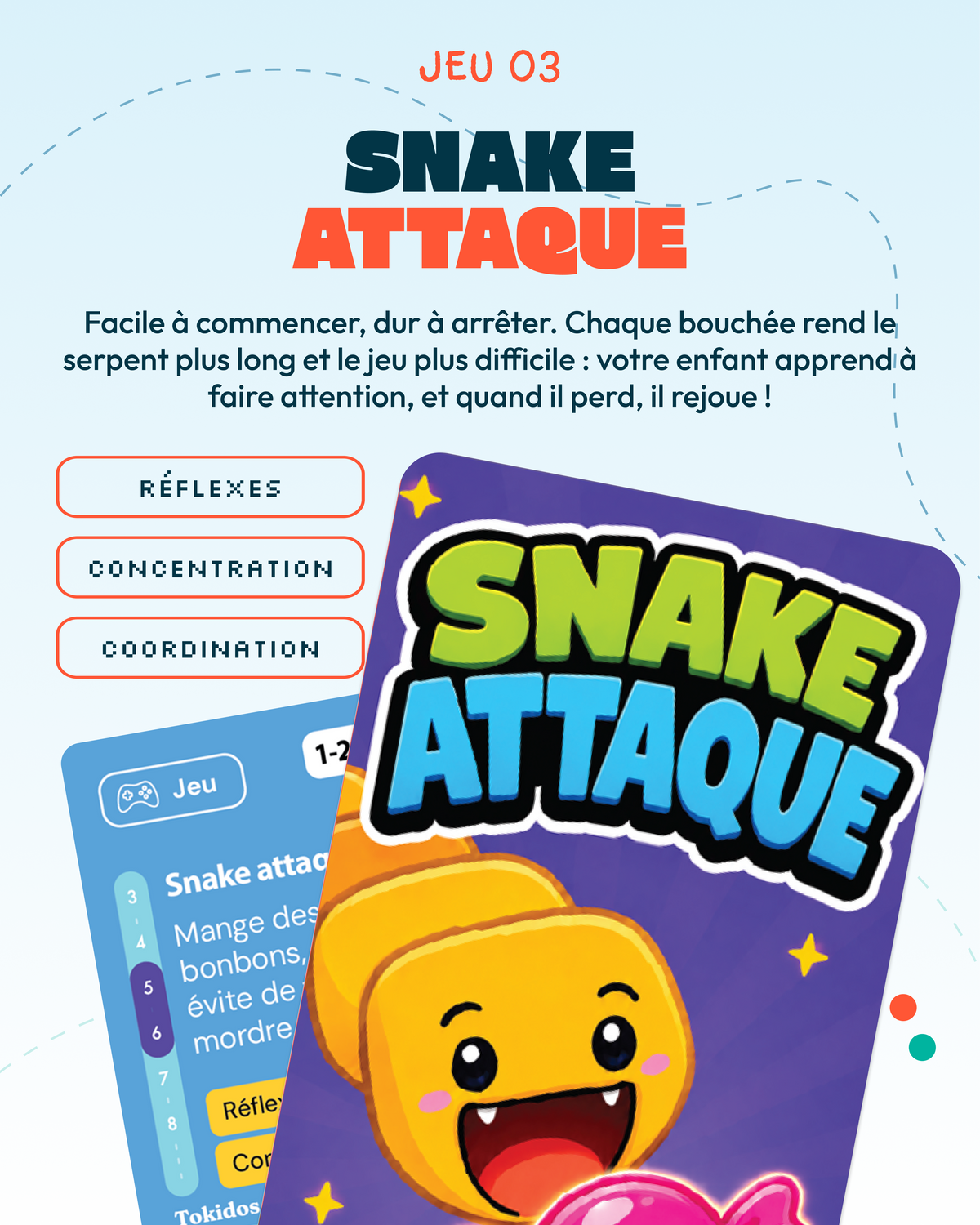 Kit TokiCube + 3 jeux + carte créative (5-6 ans et +)