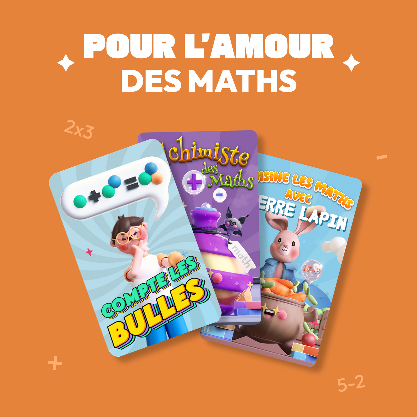 Pack : Découvre les maths en t'amusant
