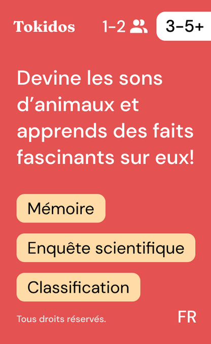 Découvre les Animaux