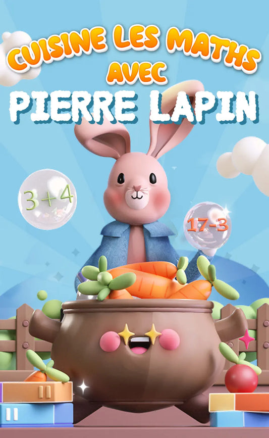 Cuisine les maths avec Pierre Lapin Tokidos