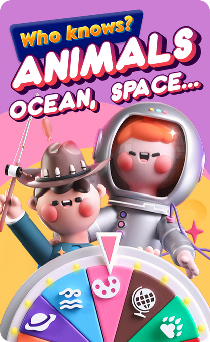 Who knows? Animals, Oceans, Space
