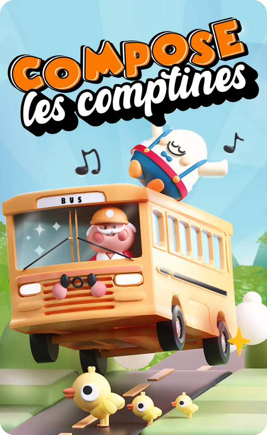 Compose les comptines Tokidos