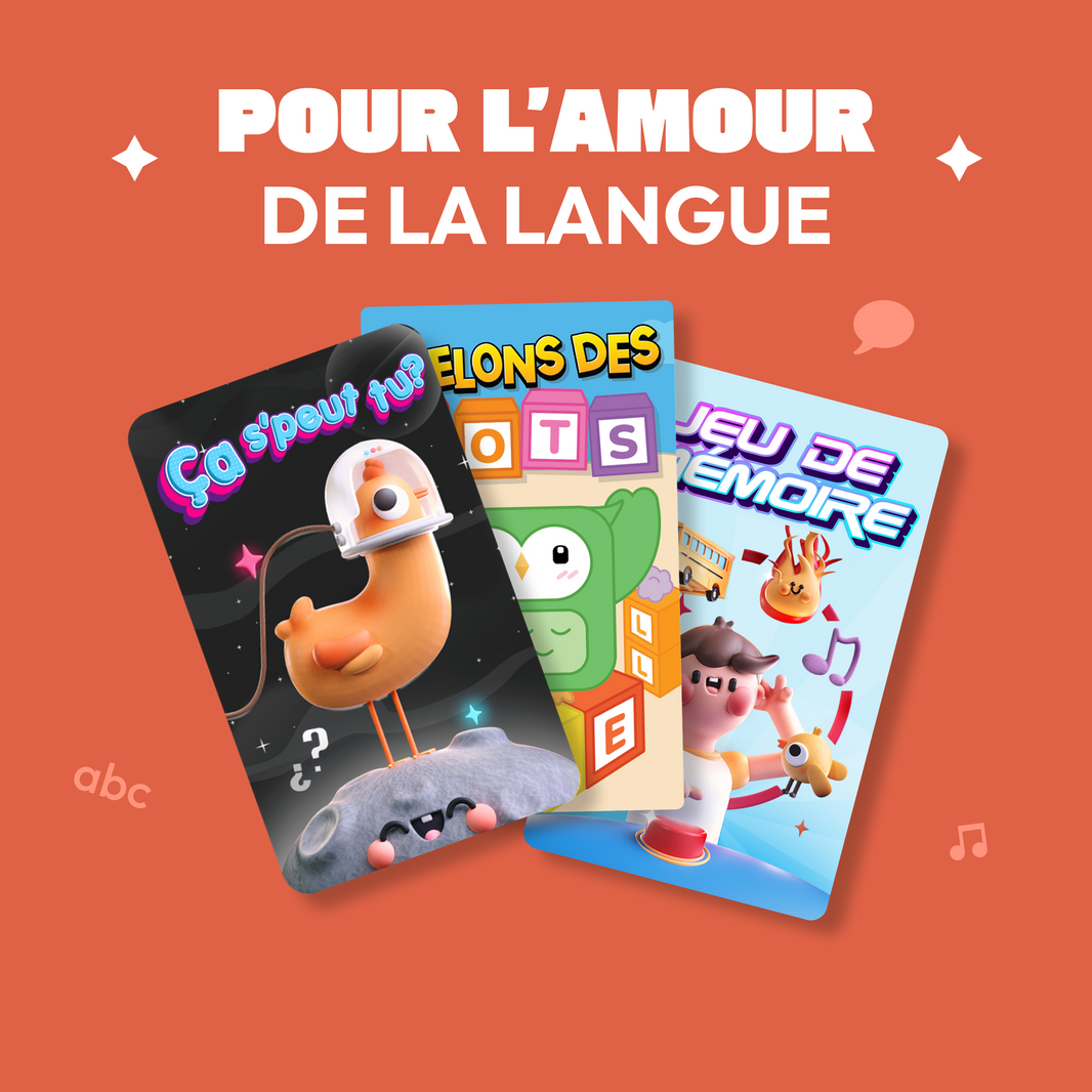 Pack : Découvre les langues en t'amusant
