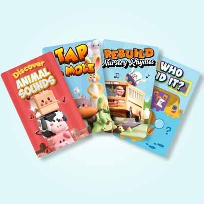 Early Learner Bundle: The PlayCubes + 4 Games (Ages 3-4)