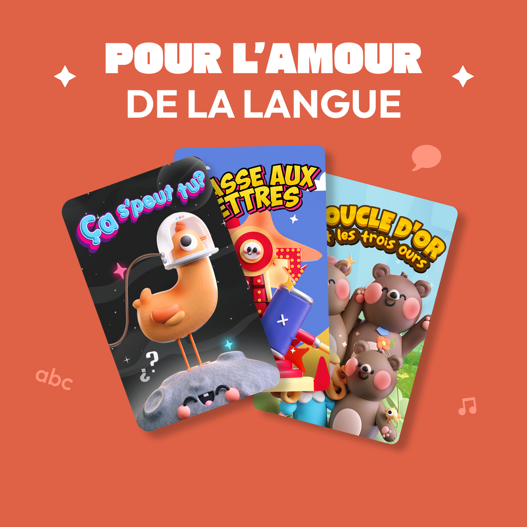 Pack : Découvre les langues en t’amusant