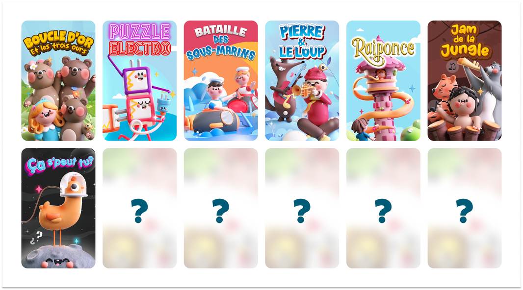 Un an de PlayCards (Âges 5-8)