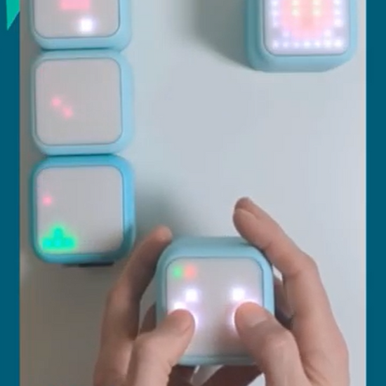 Space Blaster in action on Tokidos PlayCubes
