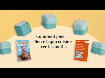 Tutoriel du Jeu Pierre Lapin Cuisine les maths - Tokidos PlayCard