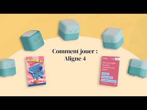 Tutoriel du jeu Aligne 4! - Tokidos PlayCard