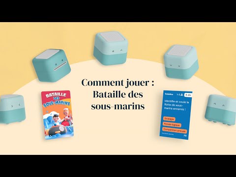 Tutoriel du jeu Bataille des sous-marin - Tokidos PlayCard