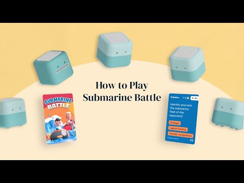 Game tutorial Submarine Battle - Tokidos PlayCard