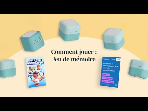 Tutoriel du jeu Jeu de mémoire - Tokidos PlayCard