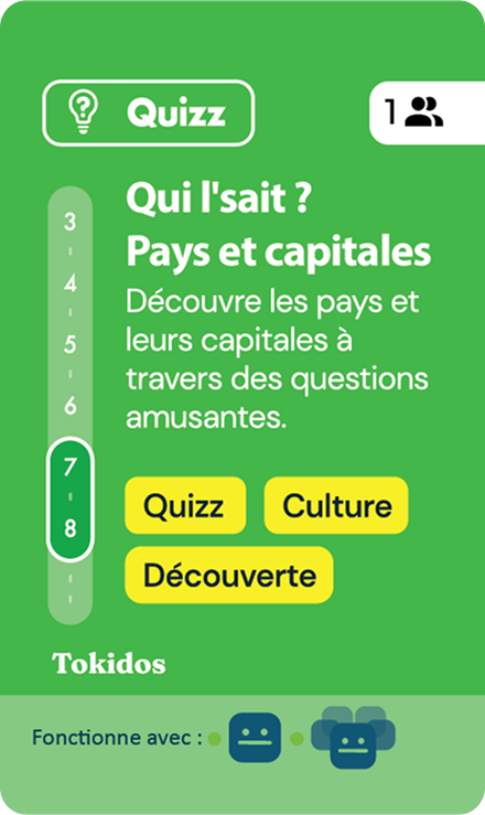 Qui l'sait ? Pays et Capitales