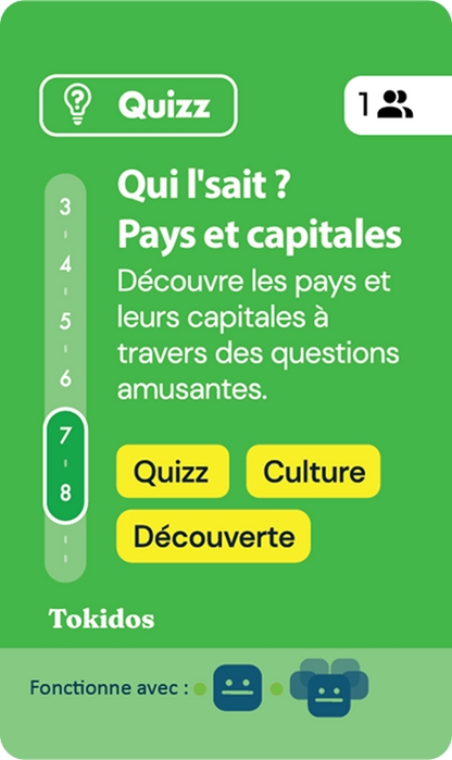Qui l'sait ? Pays et Capitales